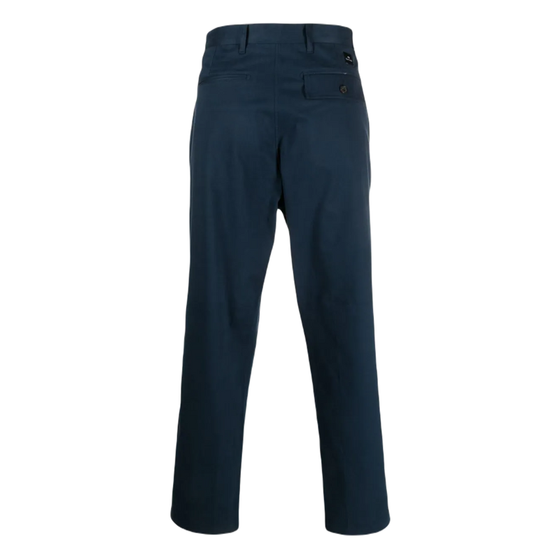 LOOSE FIT TAILORED COTTON TROUSERS
